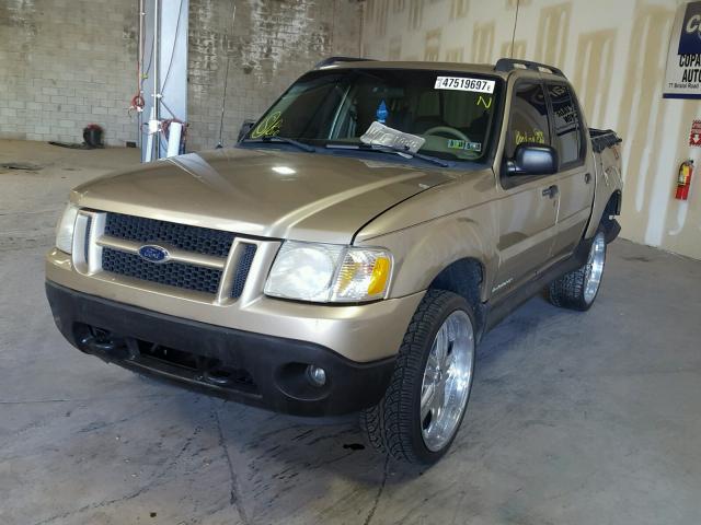 1FMZU67E11UA86036 - 2001 FORD EXPLORER S GOLD photo 2