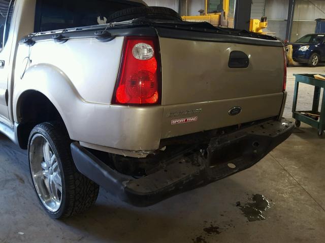 1FMZU67E11UA86036 - 2001 FORD EXPLORER S GOLD photo 9