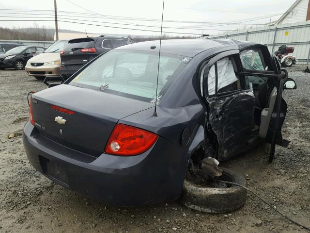 1G1AK58F487286418 - 2008 CHEVROLET COBALT LS GRAY photo 4