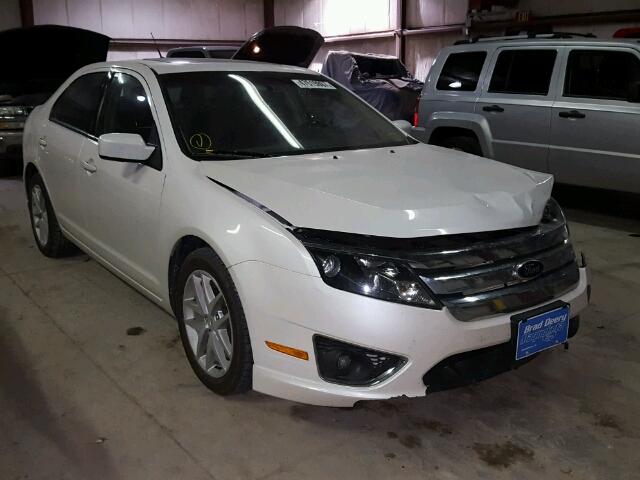 3FAHP0JA9CR430562 - 2012 FORD FUSION SEL WHITE photo 1