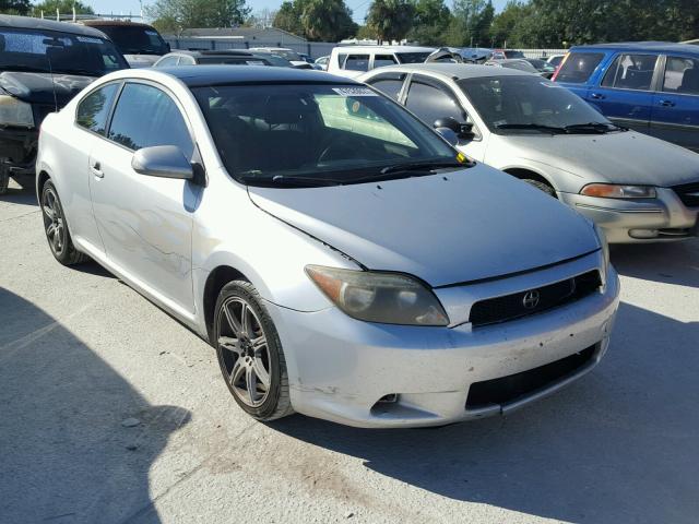 JTKDE177350006404 - 2005 TOYOTA SCION TC SILVER photo 1