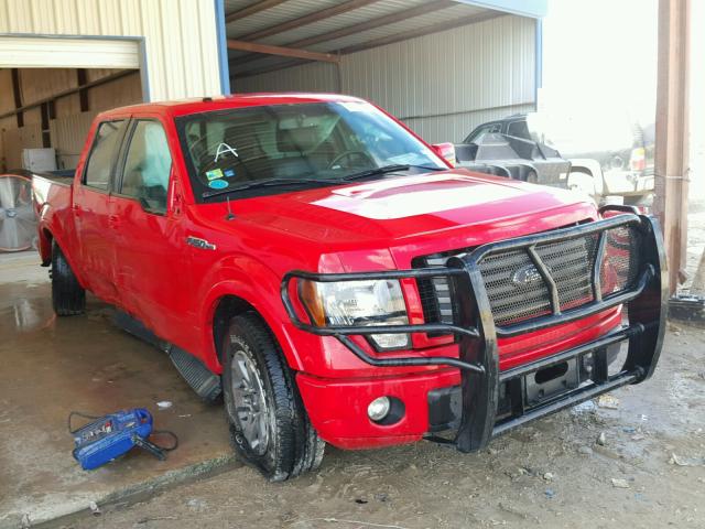 1FTFW1CF3CFB71938 - 2012 FORD F150 SUPER RED photo 1