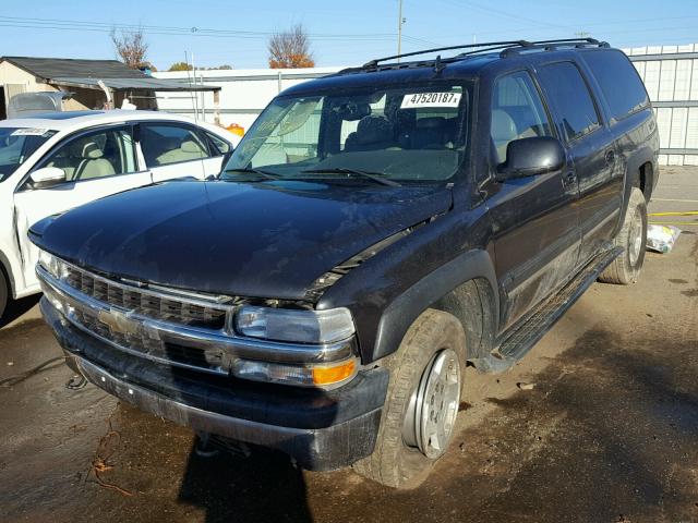 1GNFK16Z96J174255 - 2006 CHEVROLET SUBURBAN K GRAY photo 2