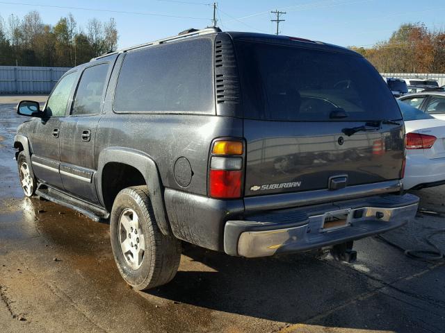 1GNFK16Z96J174255 - 2006 CHEVROLET SUBURBAN K GRAY photo 3