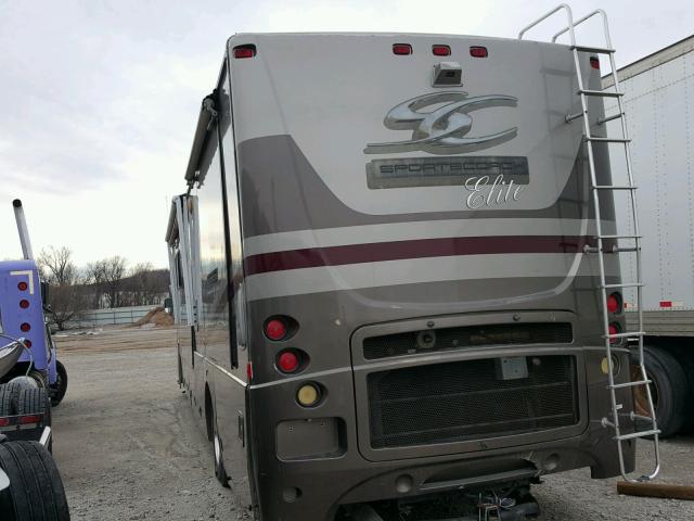 4UZAAHAK24CM48787 - 2004 FREIGHTLINER CHASSIS X BROWN photo 3