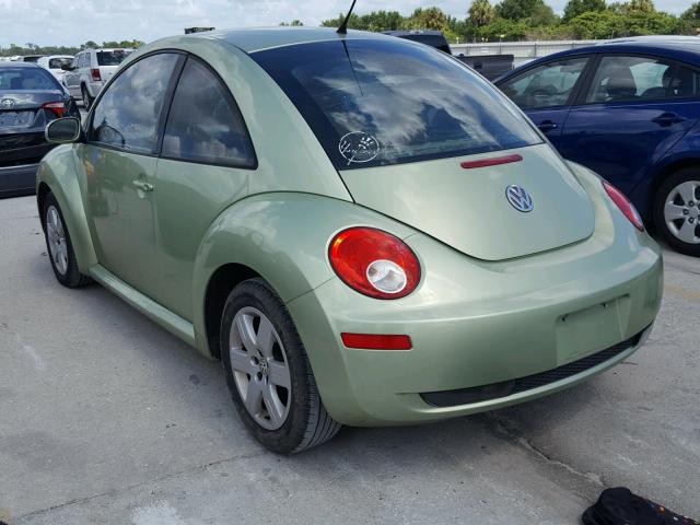 3VWPW31C67M512342 - 2007 VOLKSWAGEN NEW BEETLE Yaşıl foto 3