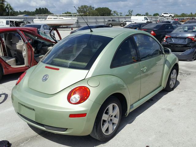 3VWPW31C67M512342 - 2007 VOLKSWAGEN NEW BEETLE Yaşıl foto 4
