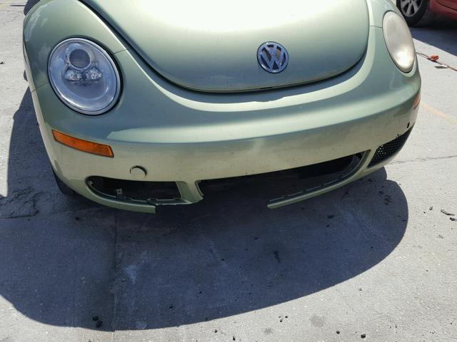 3VWPW31C67M512342 - 2007 VOLKSWAGEN NEW BEETLE Yaşıl foto 9