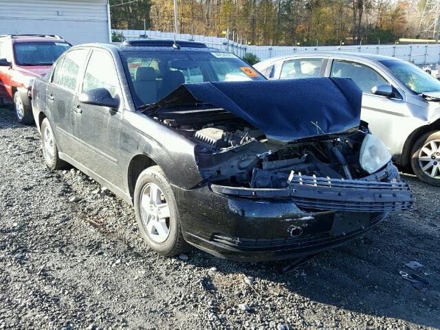 1G1ZT54874F147925 - 2004 CHEVROLET MALIBU LS შავი ფოტო 1