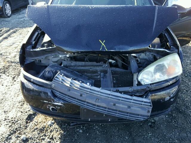 1G1ZT54874F147925 - 2004 CHEVROLET MALIBU LS შავი ფოტო 7