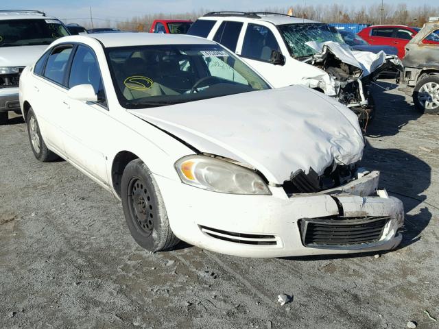 2G1WT58K569140881 - 2006 CHEVROLET IMPALA LT WHITE photo 1