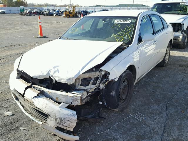 2G1WT58K569140881 - 2006 CHEVROLET IMPALA LT WHITE photo 2