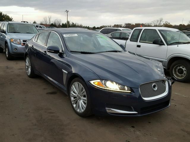 SAJWA0HB5CLS56538 - 2012 JAGUAR XF PORTFOL BLUE photo 1