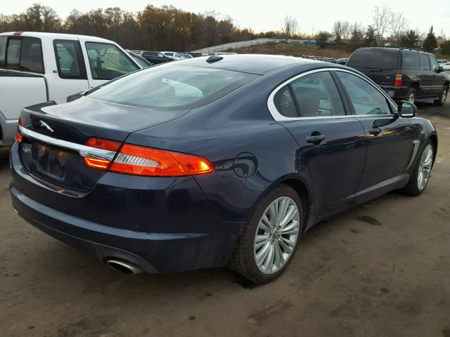 SAJWA0HB5CLS56538 - 2012 JAGUAR XF PORTFOL BLUE photo 4