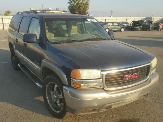 3GKFK16T4YG145503 - 2000 GMC YUKON XL K BLUE photo 1