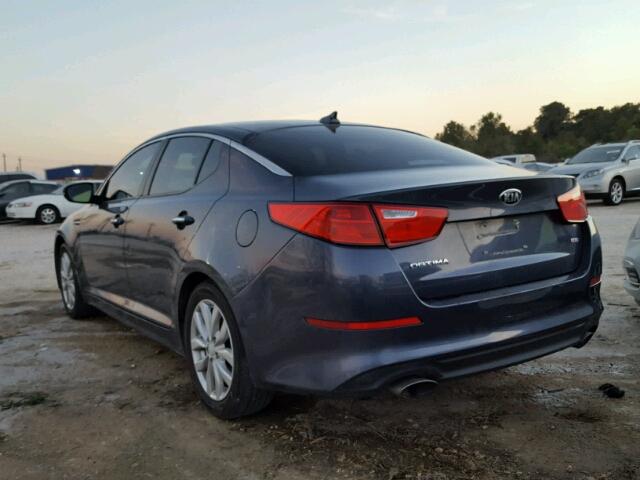 5XXGM4A73FG464574 - 2015 KIA OPTIMA LX BLUE photo 3