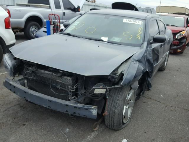 2B3KA43R68H204849 - 2008 DODGE CHARGER BLUE photo 2