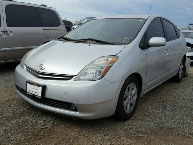 JTDKB20U087695181 - 2008 TOYOTA PRIUS SILVER photo 2