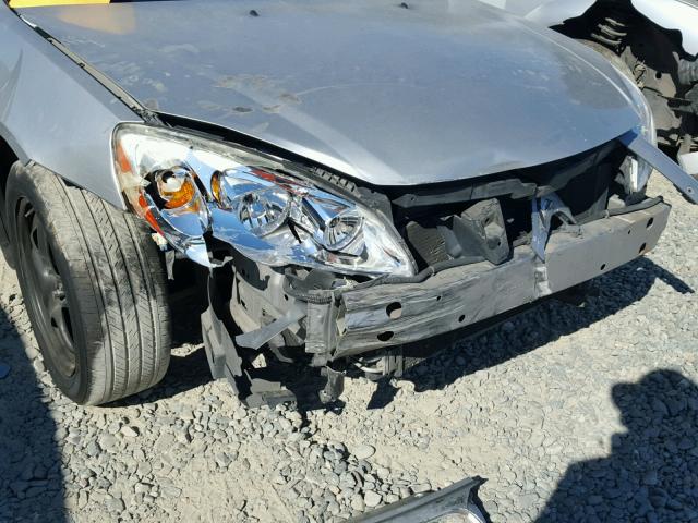 1G2ZG57B184200997 - 2008 PONTIAC G6 BASE SILVER photo 9