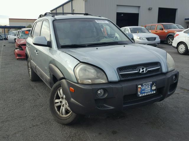 KM8JN12D26U421789 - 2006 HYUNDAI TUCSON GLS GREEN photo 1