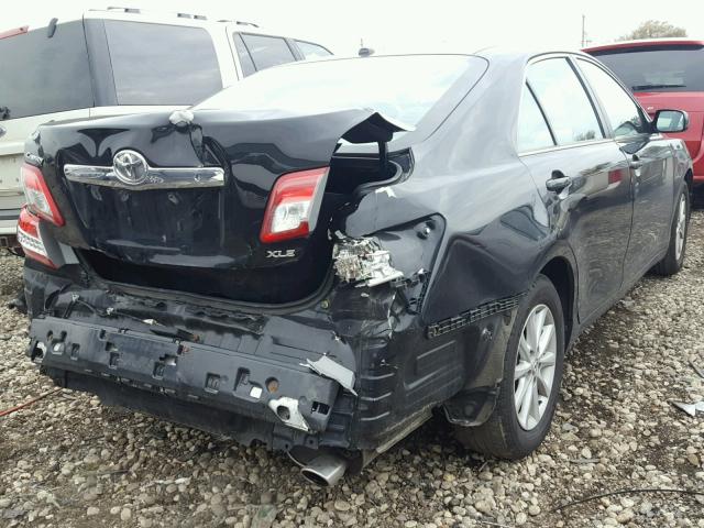 4T4BF3EK1BR092980 - 2011 TOYOTA CAMRY BASE BLACK photo 4