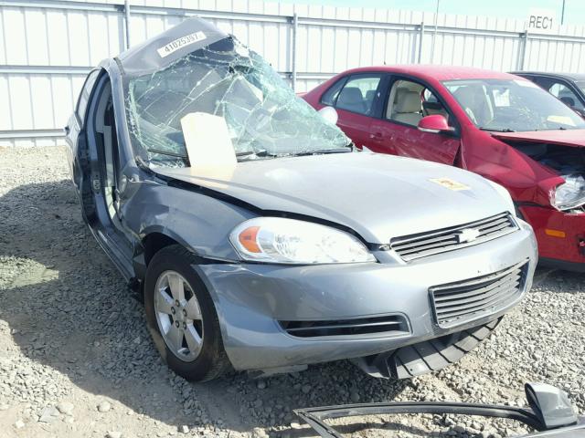 2G1WT58N089110698 - 2008 CHEVROLET IMPALA LT GRAY photo 1