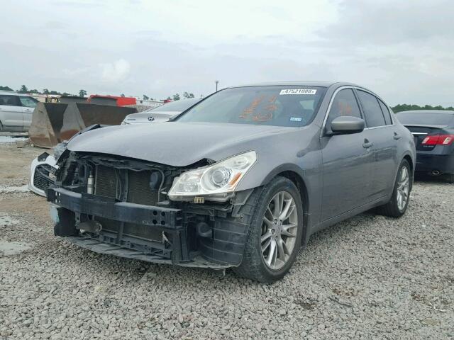 JNKCV61E19M012660 - 2009 INFINITI G37 BASE GRAY photo 2