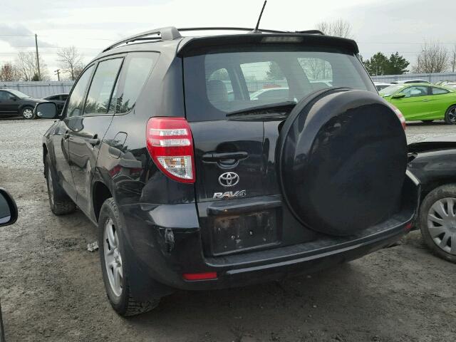 2T3BF4DV3BW167567 - 2011 TOYOTA RAV4 BLACK photo 3