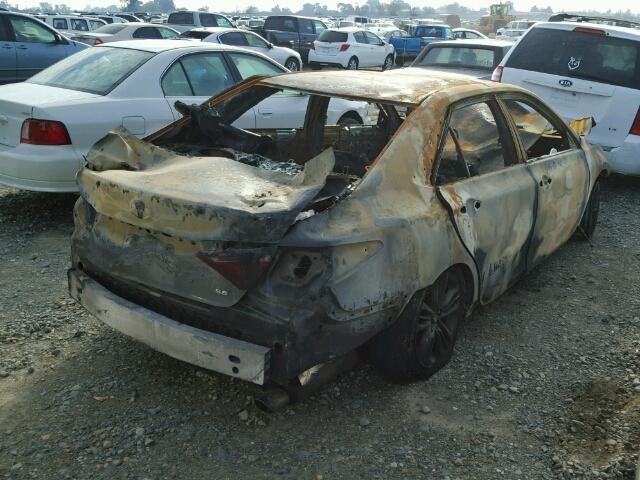 4T1BF1FK5HU280908 - 2017 TOYOTA CAMRY LE დამწვარი ფოტო 4