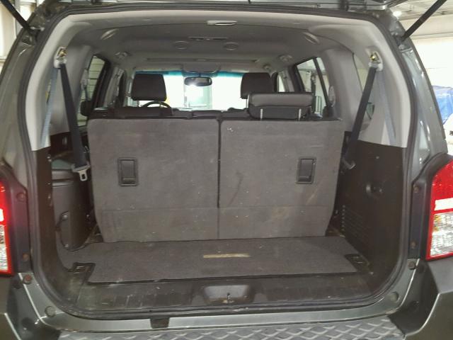 5N1AR18W75C737304 - 2005 NISSAN PATHFINDER GRAY photo 9