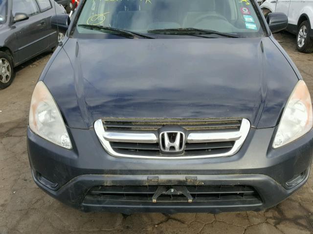 JHLRD78822C075883 - 2002 HONDA CR-V EX BLACK photo 9