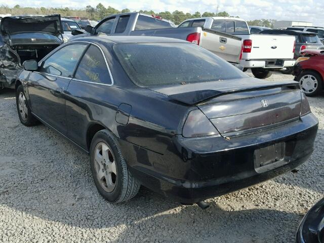 1HGCG2252YA015930 - 2000 HONDA ACCORD EX BLACK photo 3