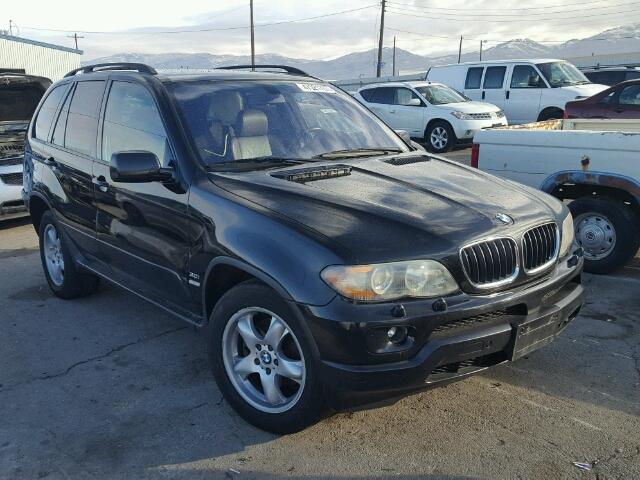 5UXFA13594LU25871 - 2004 BMW X5 3.0I BLACK photo 1
