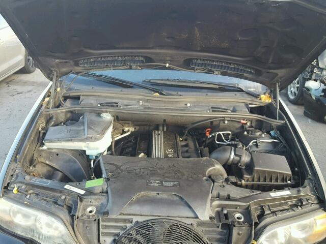 5UXFA13594LU25871 - 2004 BMW X5 3.0I BLACK photo 7