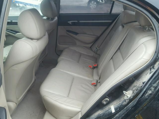 2HGFA16019H105905 - 2009 HONDA CIVIC EXL 黑色 照片 6
