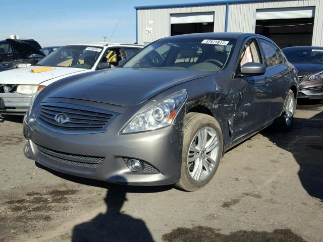 JN1CV6AR9BM403505 - 2011 INFINITI G37 GRAY photo 2