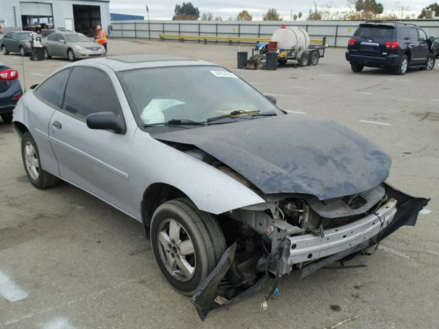 1G1JF12F937265384 - 2003 CHEVROLET CAVALIER L SILVER photo 1