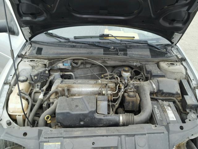 1G1JF12F937265384 - 2003 CHEVROLET CAVALIER L SILVER photo 7