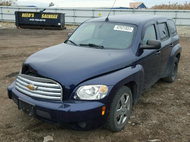3GNBAADB2AS587326 - 2010 CHEVROLET HHR LS BLUE photo 2
