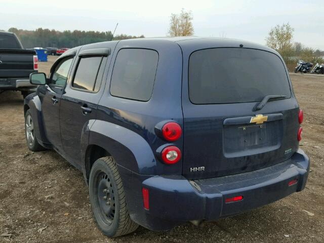 3GNBAADB2AS587326 - 2010 CHEVROLET HHR LS BLUE photo 3