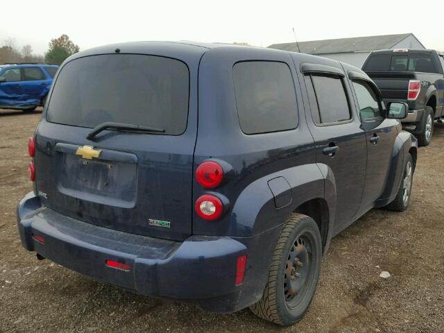 3GNBAADB2AS587326 - 2010 CHEVROLET HHR LS BLUE photo 4