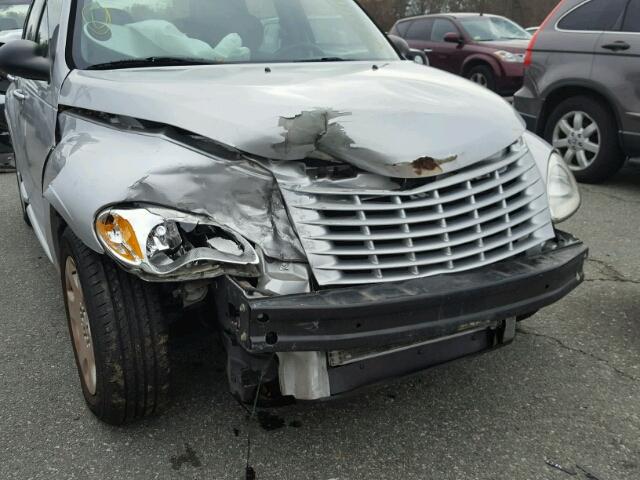 3C4FY48B74T221829 - 2004 CHRYSLER PT CRUISER SILVER photo 9