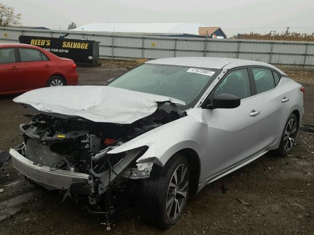 1N4AA6APXHC418789 - 2017 NISSAN MAXIMA 3.5 SILVER photo 2