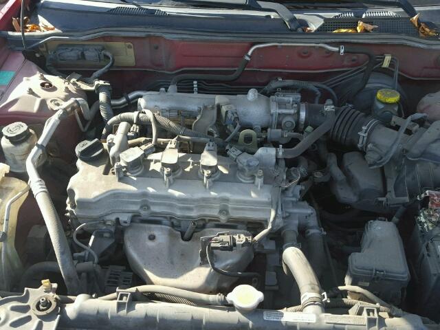 3N1CB51A26L553971 - 2006 NISSAN SENTRA 1.8 RED photo 7