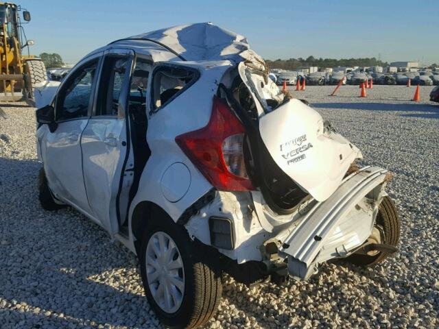 3N1CE2CP4FL449683 - 2015 NISSAN VERSA NOTE WHITE photo 3