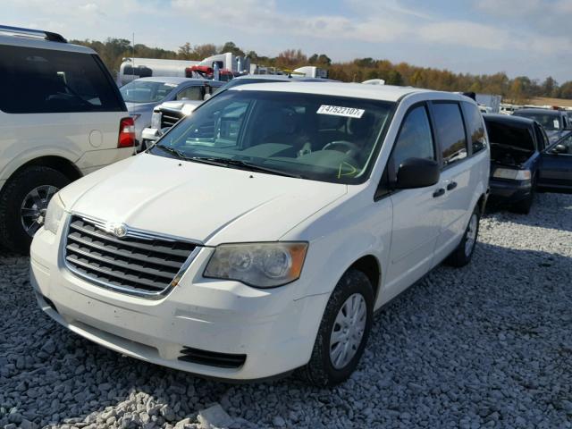 2A8HR44H08R831749 - 2008 CHRYSLER TOWN & COU WHITE photo 2