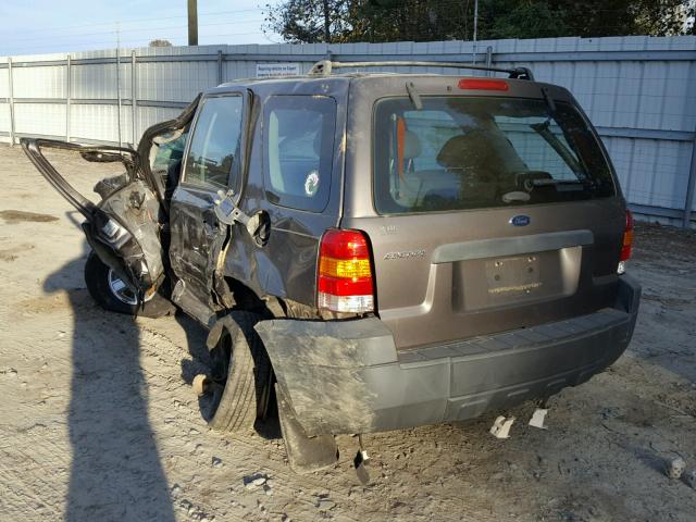 1FMYU02ZX5KC06467 - 2005 FORD ESCAPE XLS GRAY photo 3