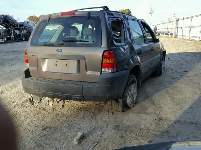 1FMYU02ZX5KC06467 - 2005 FORD ESCAPE XLS GRAY photo 4