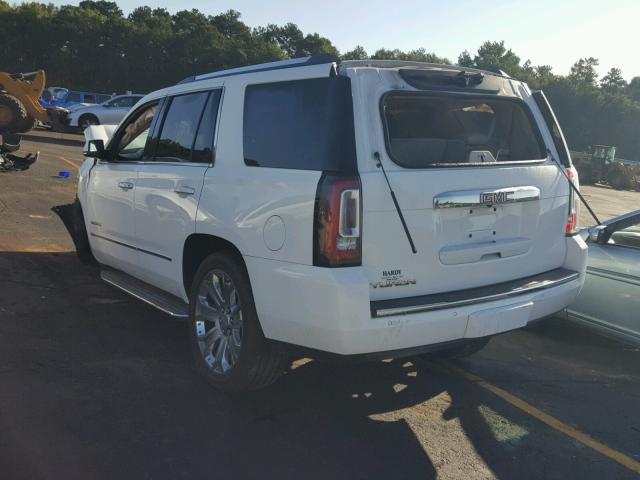 1GKS1CKJ2FR263614 - 2015 GMC YUKON DENA WHITE photo 3