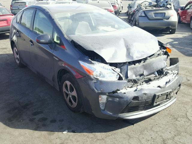 JTDKN3DU5F1997444 - 2015 TOYOTA PRIUS GRAY photo 1